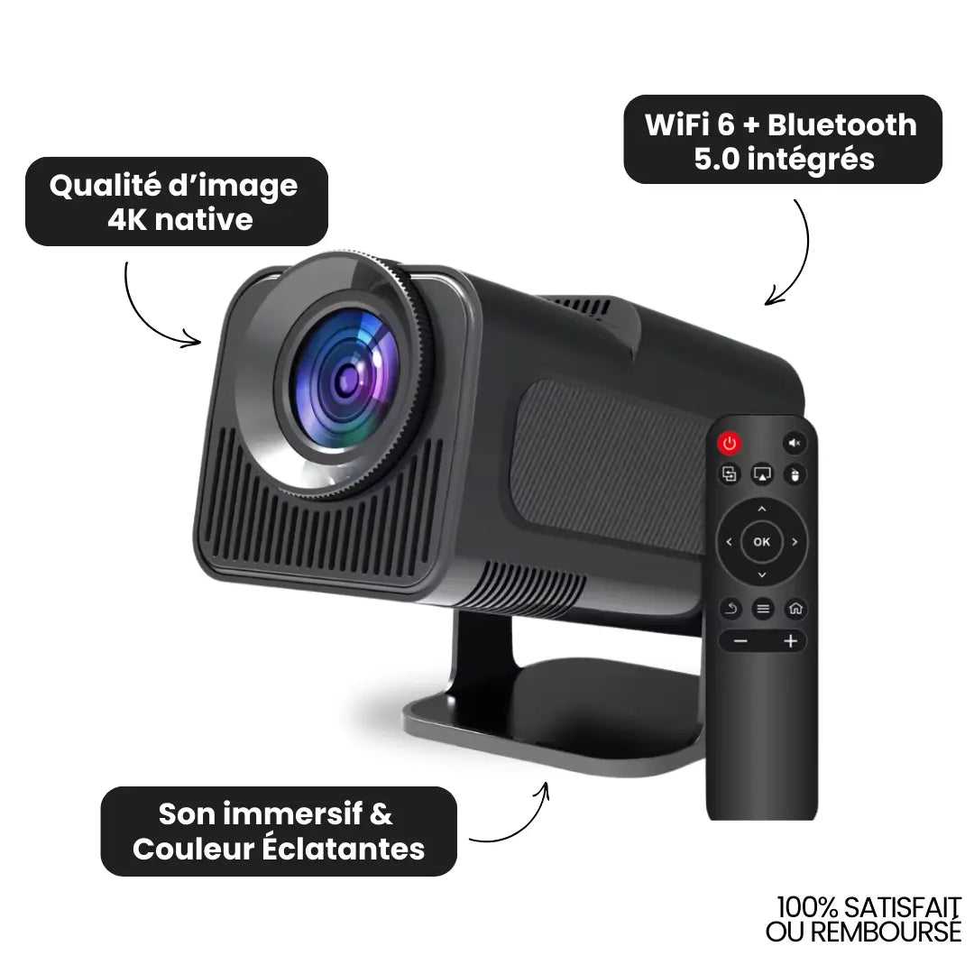 Projecteur 4K – Cinéma portable