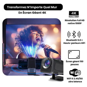 Projecteur 4K – Cinéma portable